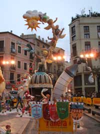 Las Fallas fiesta in Valencia photos / images 