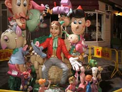 Las Fallas fiesta in Valencia photos / images 